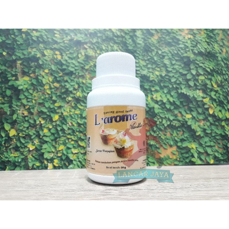L'arome Vanilla /Pasta Essence Powder Vanilla/ Larome Vanila 50gr