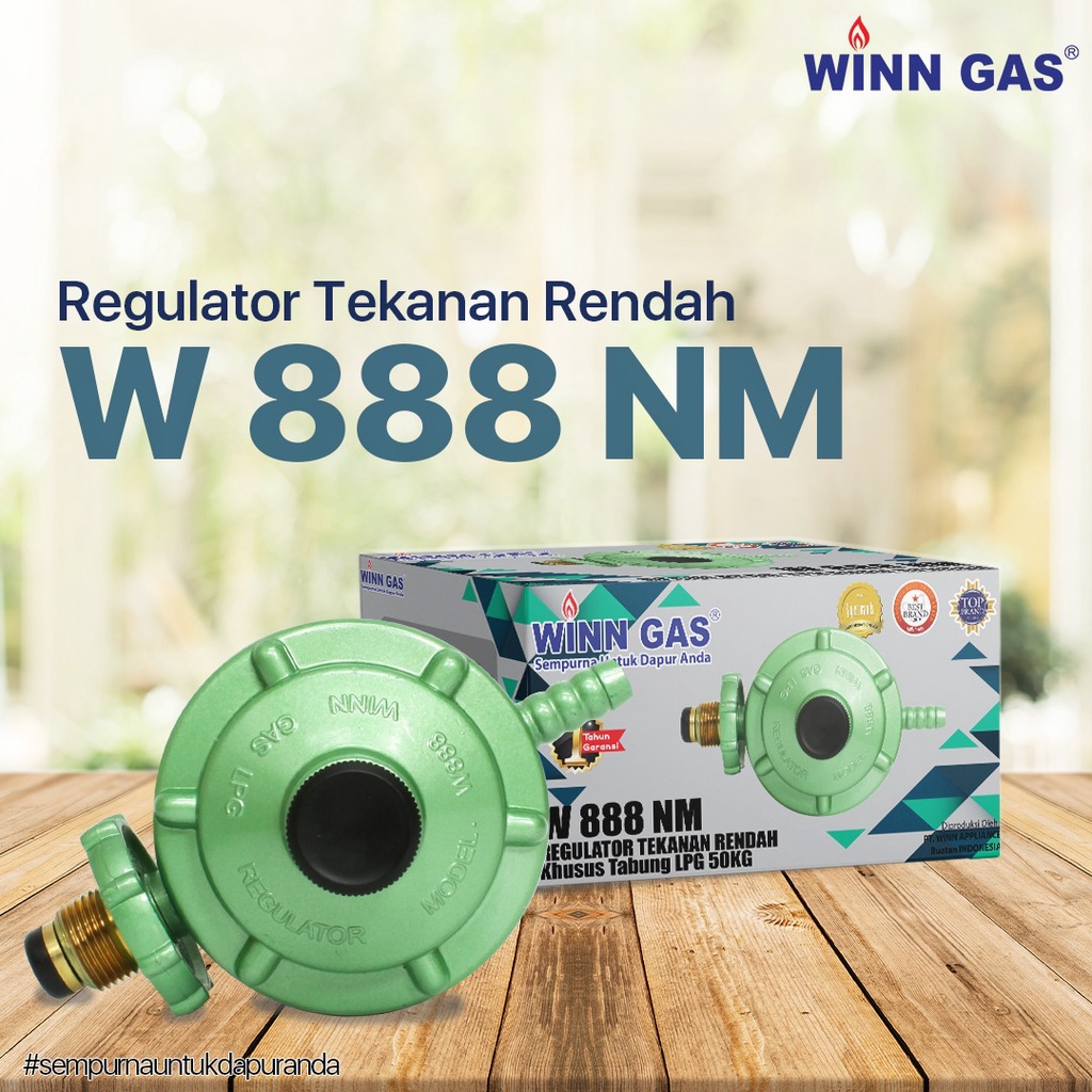 Regulator GAS 50kg Low Pressure tekanan renday SM-888