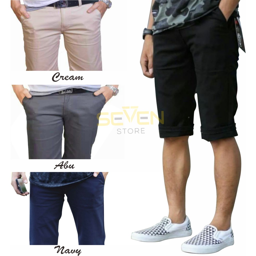 CELANA  CHINO PENDEK PREMIUM DAN SLIMFIT