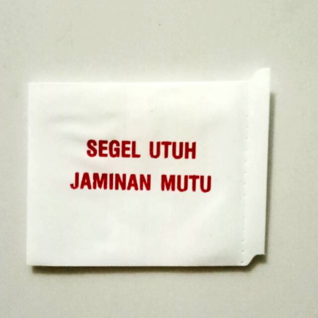 Segel utuh / segel toner / plastik segel / segel antis / segel tutup / segel botol