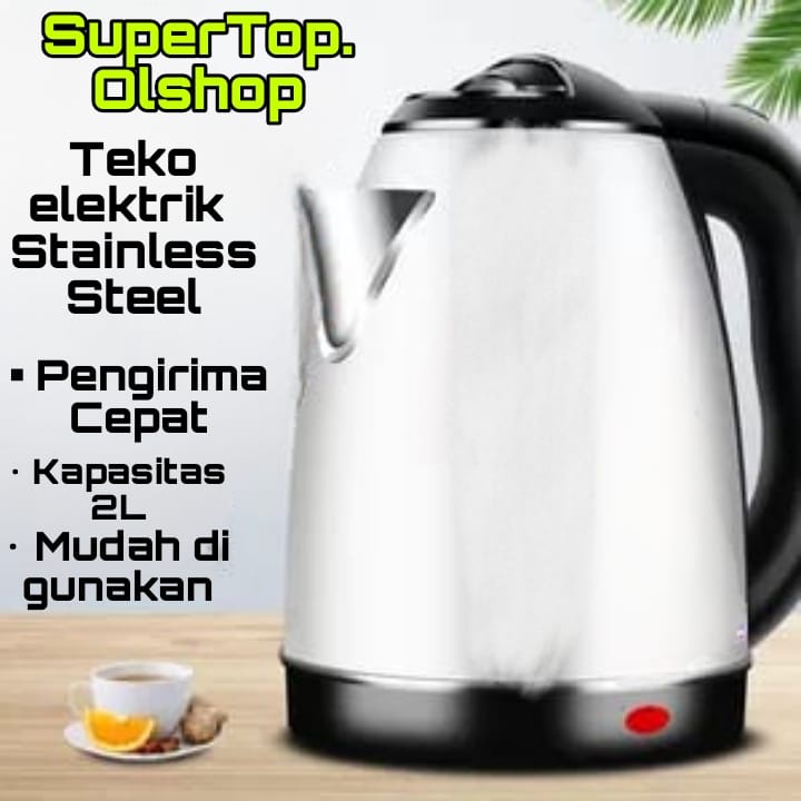 Kettle Electric/Teko listrik 2L/Pemanas Air/Kettle Electric Kapasitas 350W