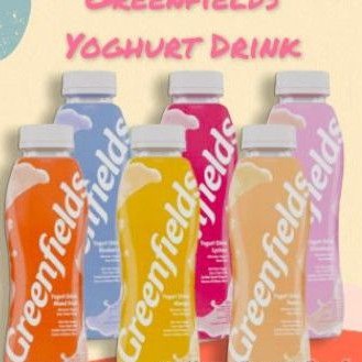 

Greenfields YOGURT drink minuman botol ORIGINAL/ BLUEBERRY/ LYCHEE / MANGO/ BANANA / MIX FRUIT 250ml