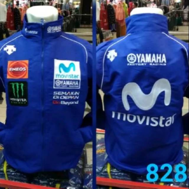 Jaket Yamaha Movistar 2018