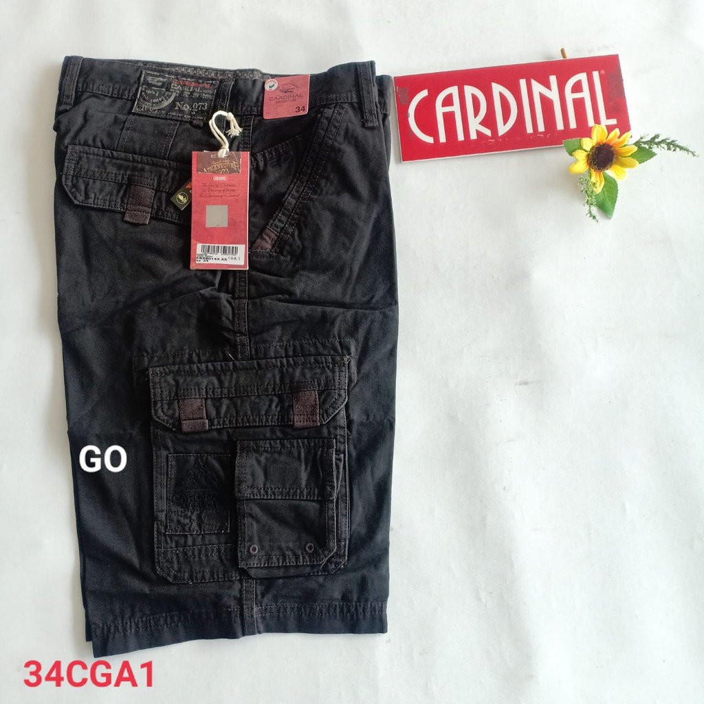 gos  34-KPL CARDINAL KEMPOL CASUAL Celana Pendek Cowok Celana Kempol Fashion Pria Brand Kekinian