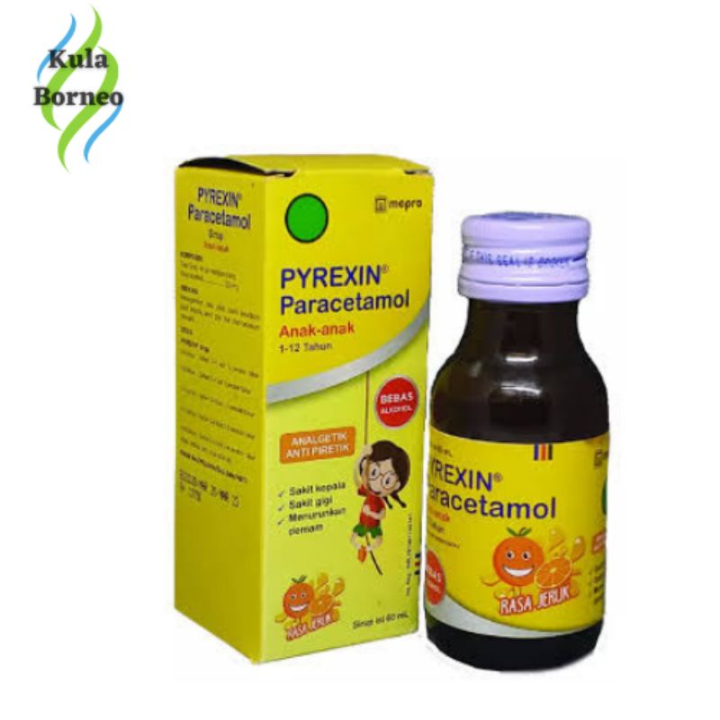 Pyrexin Paracetamol Sirup 60 ml