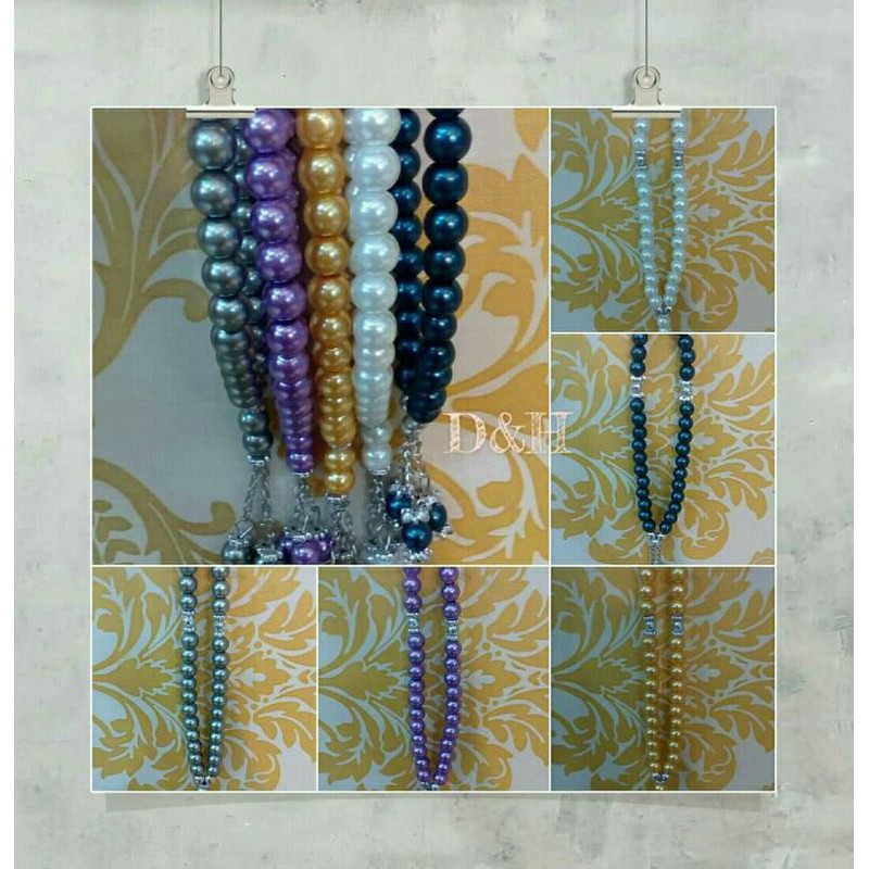 (COD)tasbih mutiara 33 murah / tasbih mutiara33 / tasbih sofenir pernikahan / tasbih grosir / tasbih