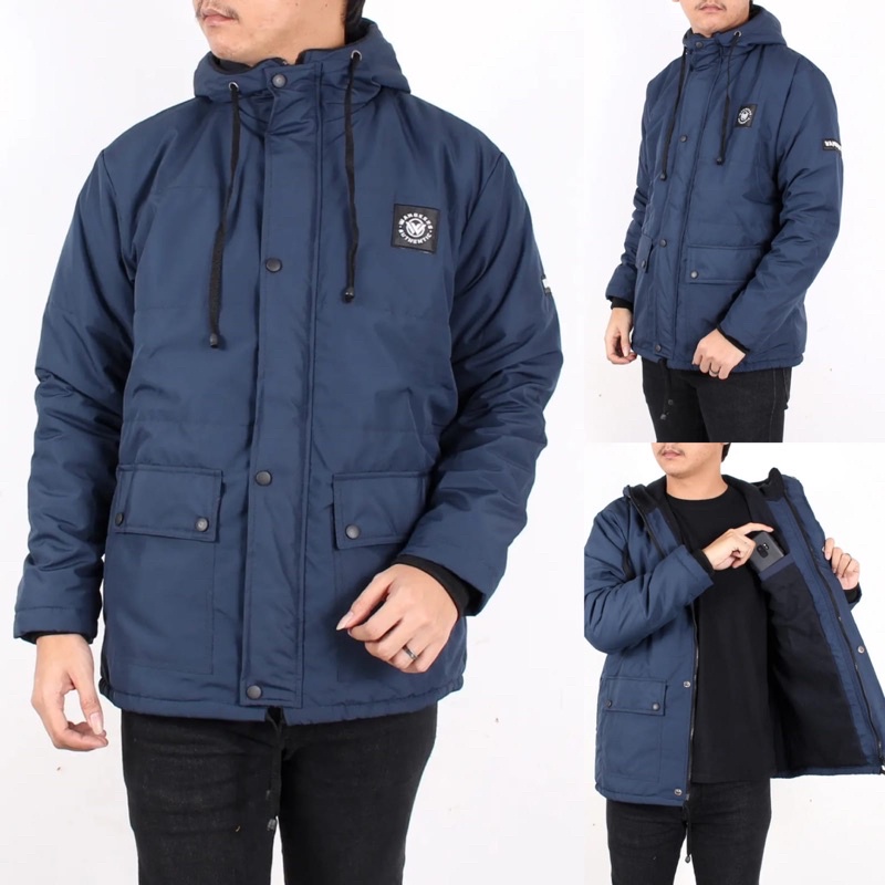 Jaket gunung jaket parasut kembung puffer