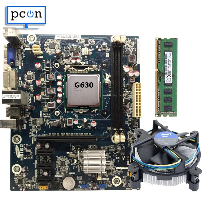 Paket mainboard h61 oem Lga 1155 dan Processor G630 Ram 4gb