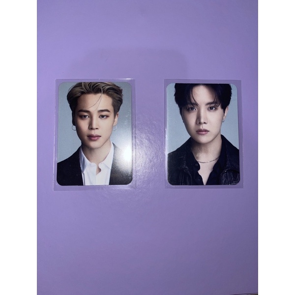 Pc Dicon japan member Jimin Jhope official photocard bts jepang hobi hobbi hope hoseok jm