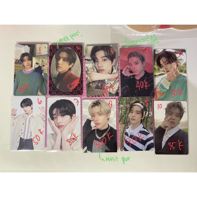 enhypen jake jasmer broadcast bc pc photocard sg naver live charybdis maung