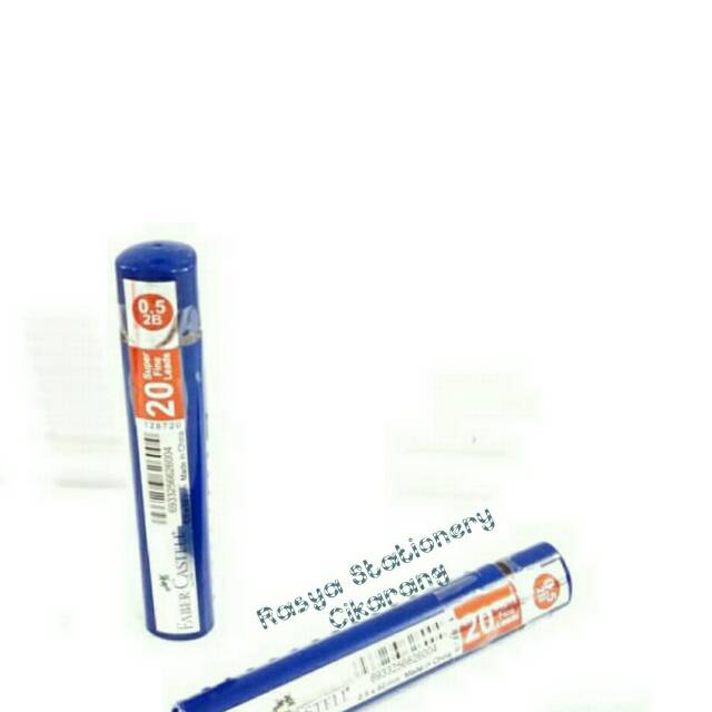 

Faber - Castell Lead Superfine Grip 2B 0.5 Dark blue / Isi pensil mech