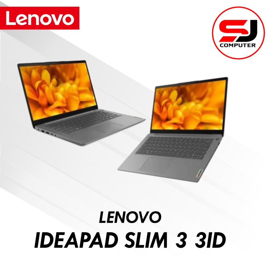 LENOVO IDEAPAD SLIM3 141TL05 F3ID CORE i3 1115G4 RAM 8GB SSD 256GB WIN 11+OHS