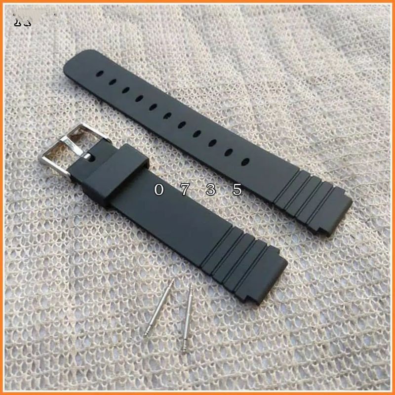 STRAP TALI JAM TANGAN CASIO MQ76 MQ-76 MQ 76 RUBBER JAM TALI CASIO MQ76 MQ 76