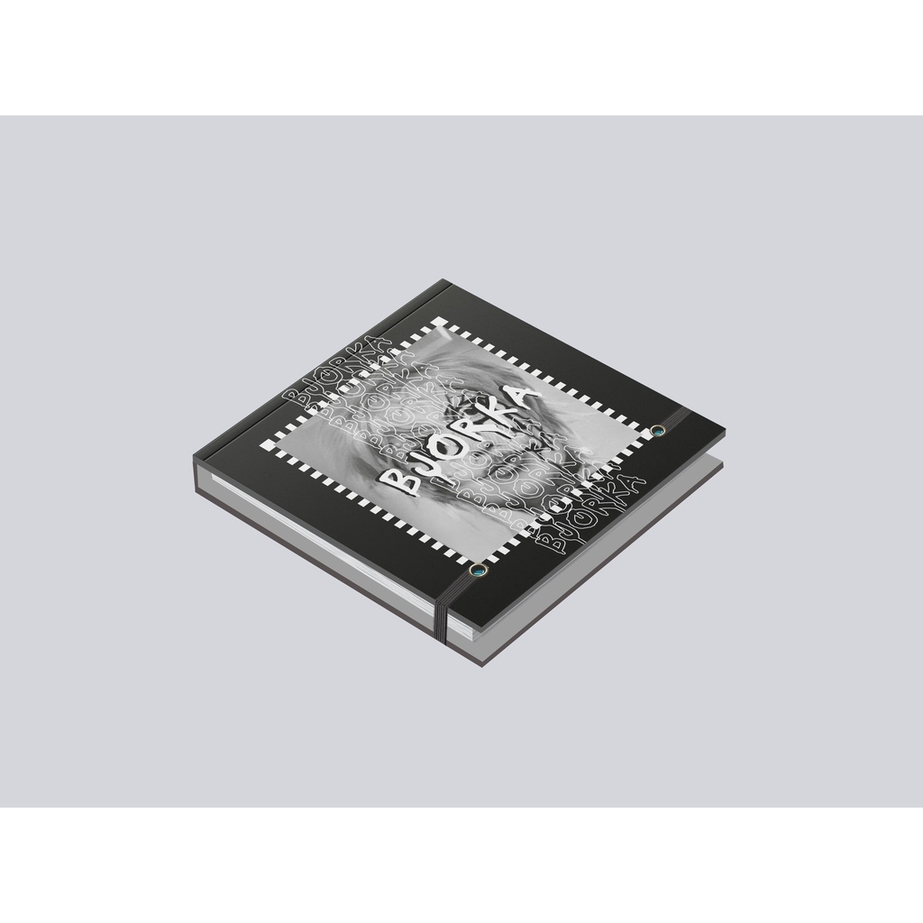 

Stickynote hacker " ANONYMOUS BJORKA" hardcover 8.5 x 8.5 cm