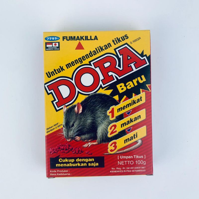 DORA TIKUS 200G 100G dan 50G