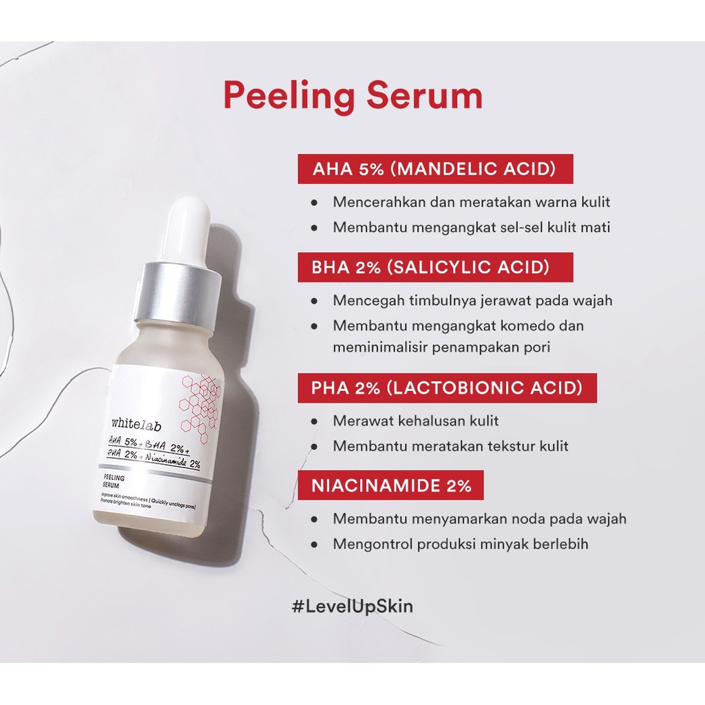 Whitelab Peeling Serum AHA BHA PHA