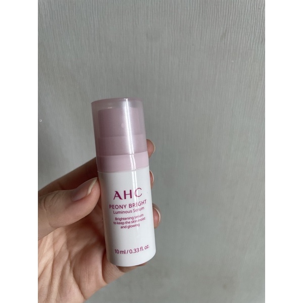 ahc peony bright luminous serum