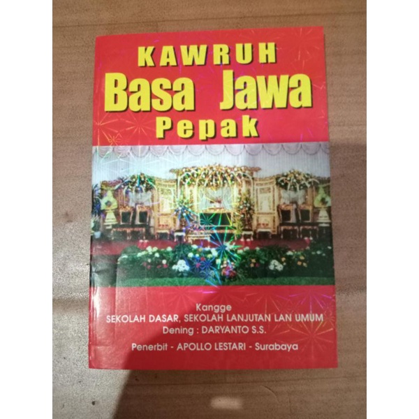 

Pepak bahasa Jawa