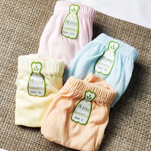 HOPYLOVY Celana Dalam Wanita Katun Halus / Dalaman Wanita