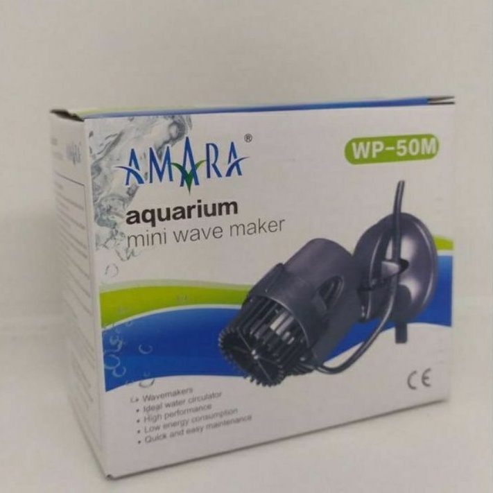MINI WAVE MAKER AMARA WP 50 GELOMBANG ARUS AQUARIUM AQUASCAPE