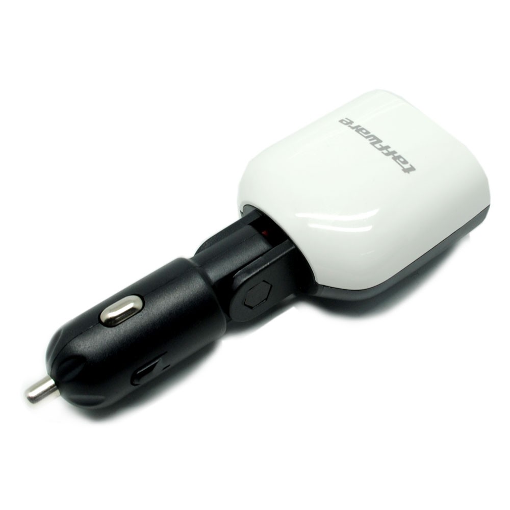 Taffware Smart Car Charger Dual USB with LCD