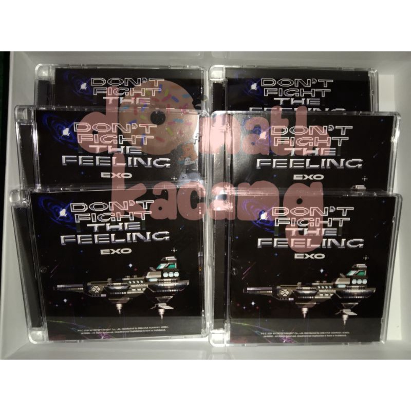 EXO DON'T FIGHT THE FEELING (JEWEL CASE ONLY)