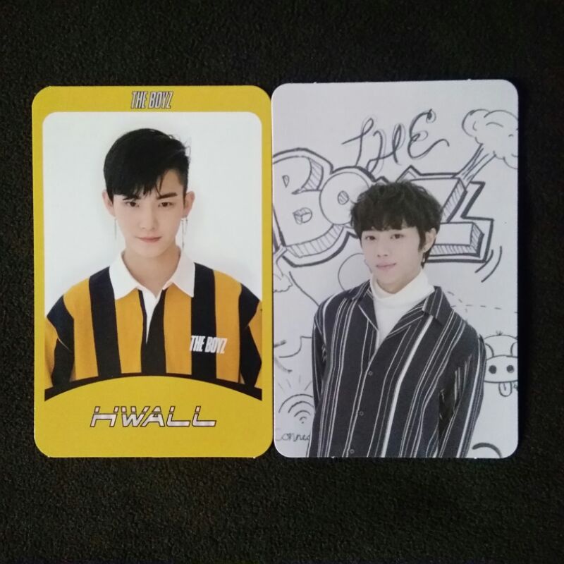 [PAIR] PHOTOCARD THE BOYZ SUNWOO LIVE VER HWALL SPECIAL GIDDY UP PC ALBUM
