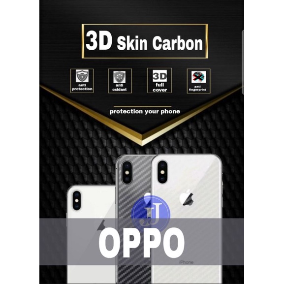 GARSKIN ANTI GORES BELAKANG SKIN CARBON OPPO A1K A12 A15 A16 A3S A5S A7 A31 A33 A52 A53 A53S A54 5G A74 5G A74 A91 A92 A94 4G F7A5 2020 A9 2020 F11 F11 PRO RENO 3 3 PRO RENO 4 4F RENO 4 PRO RENO 6 4G 6 A76 RENO 7Z 7 5g 8 8T 5g 4g 8 pro A57 2022 A77S A17