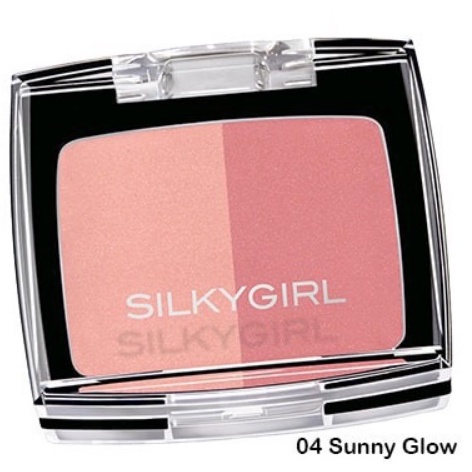 SILKYGIRL Duo Blusher Shimmer Cheeky Peach | Rose Petal | Sunny Glow | Perona Pipi