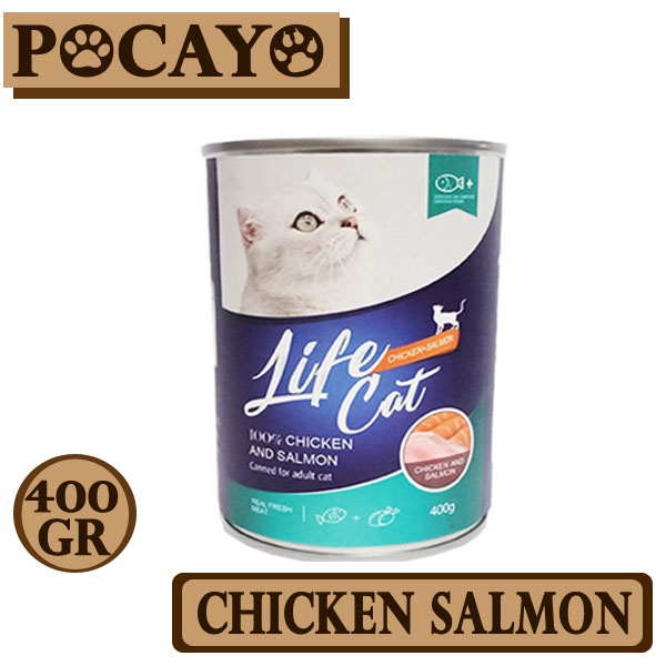 Life Cat Adult Chicken Salmon 400gr