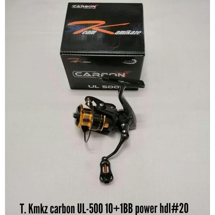 alat pancing mantul habis Reel Pancing KAMIKAZE Kamikaze Carbon UL 500 Ultra Light