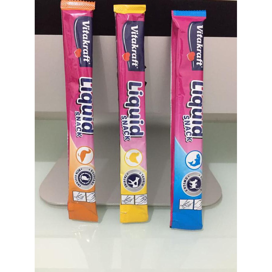 

PROMO!!!!! VITAKRAFT CAT LIQUID SNACK PALING MURAH/SNACK KUCING/MAKANAN KUCING/ TERLARIS