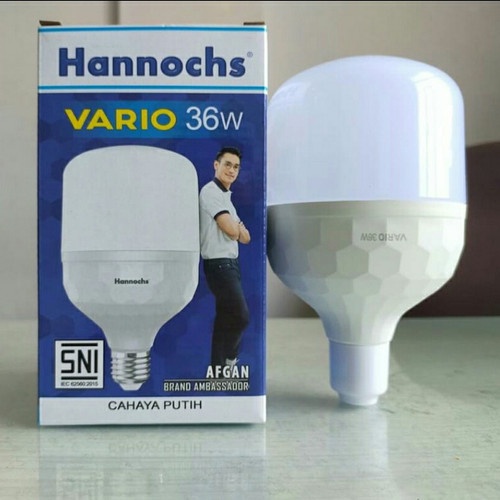 Hannochs Bola Lampu LED BULB 36W Vario Hannochs Kapsul Tabung 36 watt