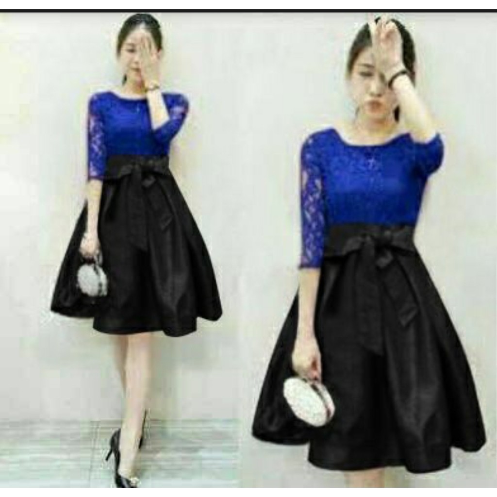 [VLFK] Dress Korea / Dress Casual Wanita / Dress Wanita Terbaru / Dress Natal / Dress