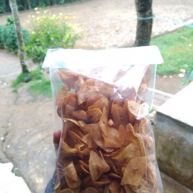 

Keripik pisang pedas