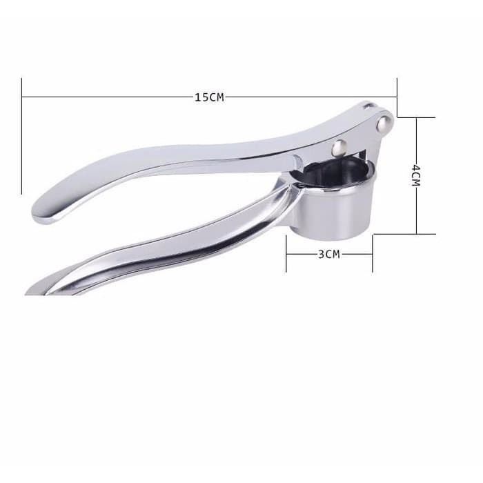 EM Garlic Press Stainless Penghancur Bawang