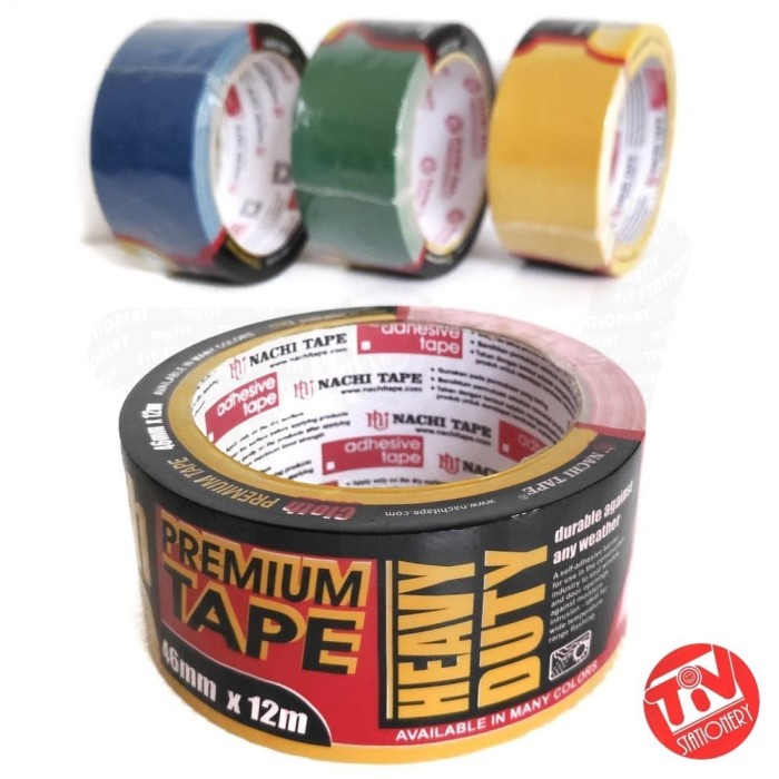 

Produk Unggulan Lakban Kain Nachi 2" (Heavy Duty Cloth Tape) Promo