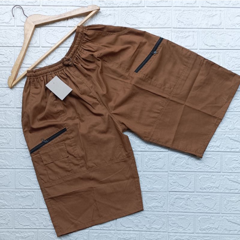 CELANA PENDEK SUPER JUMBO 3 XL/KOLOR SUPER JUMBO BAHAN DRIL JOVA MUAT BB 100 KL