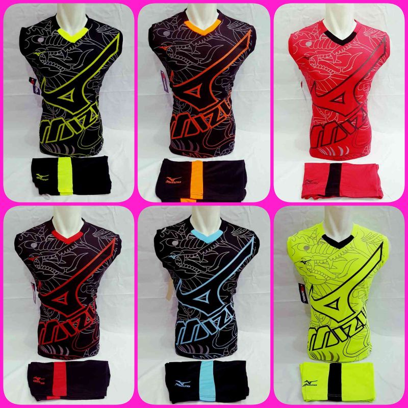 Baju Jersey singlet setelan voli