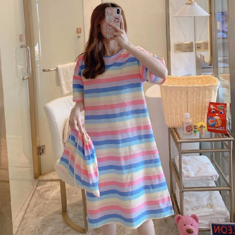 Daster Wanita Import Freesize Baju Tidur Wanita Baju Rumah Piyama Wanita DT02