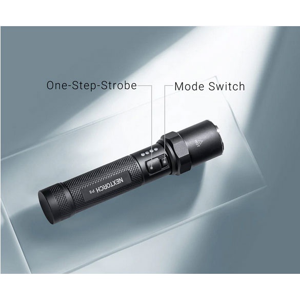 NEXTORCH Senter LED Flashlight Osram P9 1300 Lumens - P8 - Black