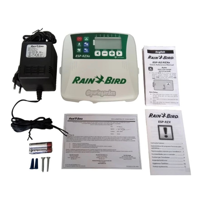 Rain Bird ESP-RZX Series Indoor Controller – 4 Station PG KDR