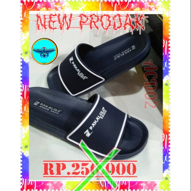 Sandal slop laki dewasa pakalolo ORIGINAL TOP KWALITI