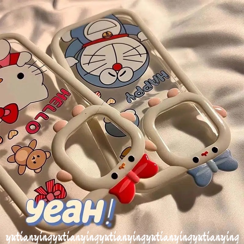 Soft Case Desain Kartun Monster Doraemon 3D Untuk VIVO Y35 Y22 Y15s Y12i Y20 Y21s Y21T Y21 Y15A Y01 Y33T Y15 Y12s Y12s Y30 T33S Y33s Y30 Y20 Ykn21I Y20