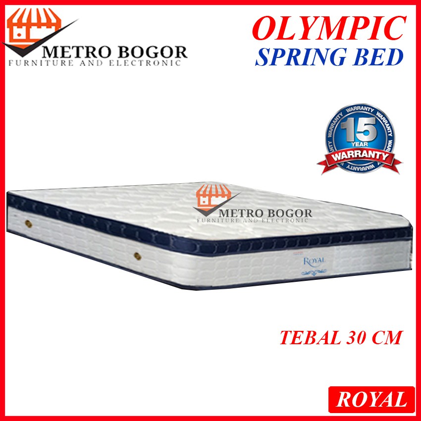OLYMPIC SPRINGBED - ROYAL PLUSHTOP ( HANYA KASUR )