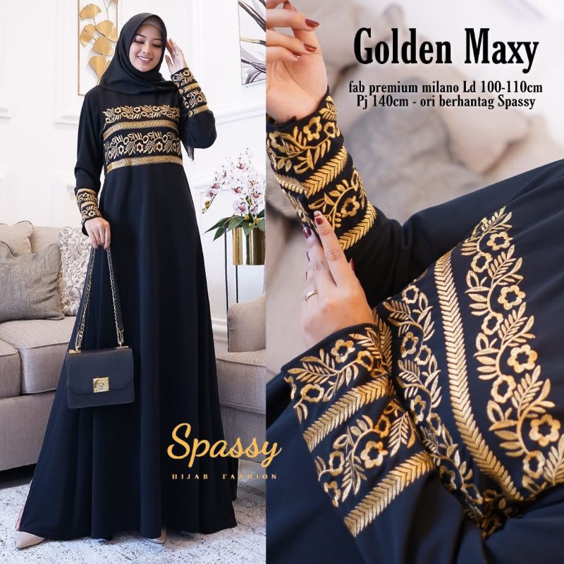 Golden Maxy ori by Spassy Hijab
