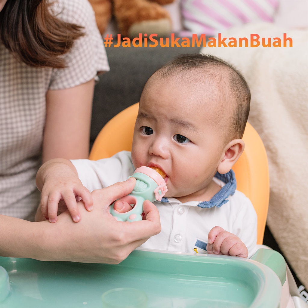 COCONI Baby Twist Food/Fruit Feeder | Dot Empeng Buah Bayi | Teether Mash Teething-4