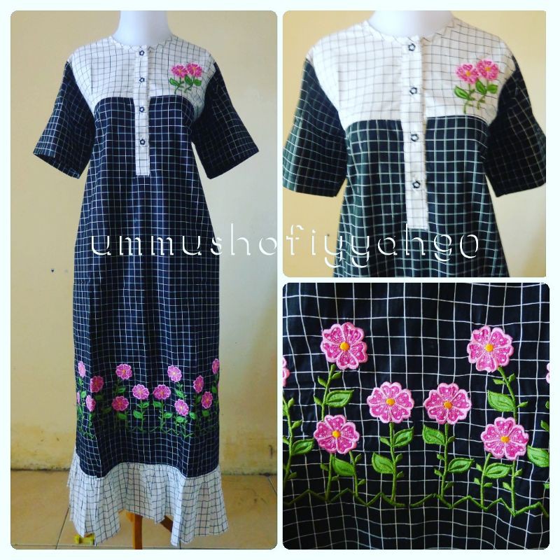 daster bordir malang  / daster katun