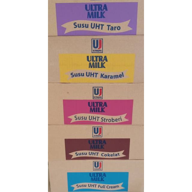 

Ultra milk 200ml 1 dus isi 24pcs