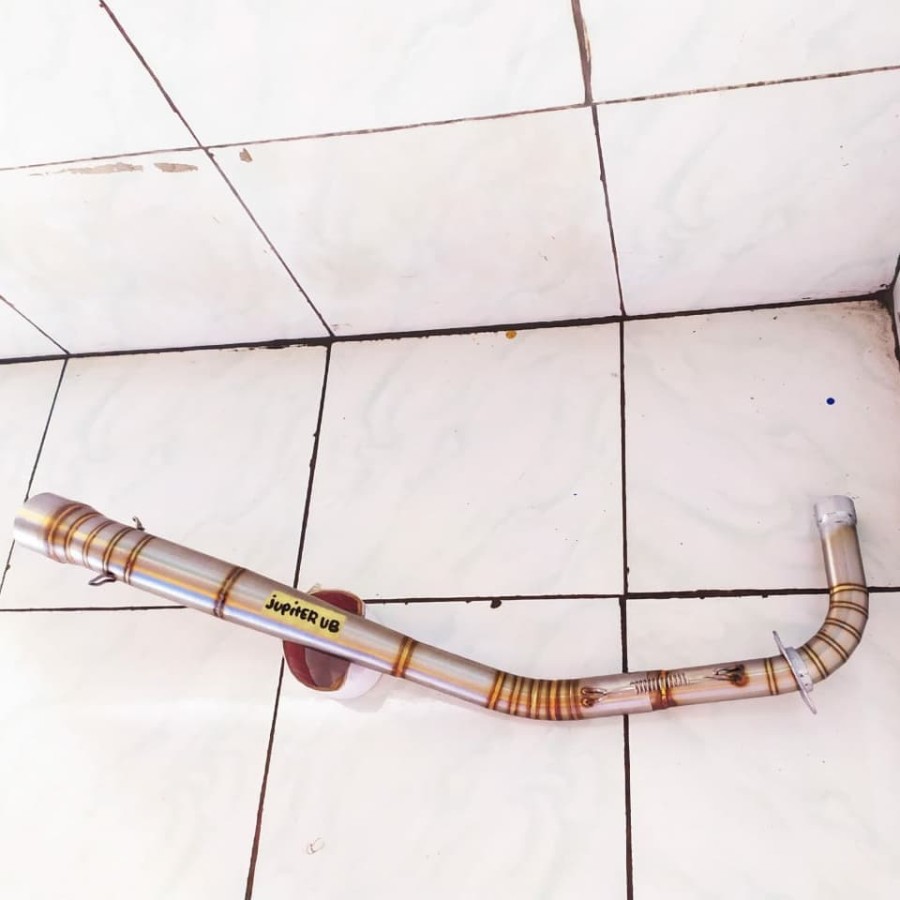Pipa Leher Knalpot Racing Jupiter z - Vega r Road Race Underbone mantap
